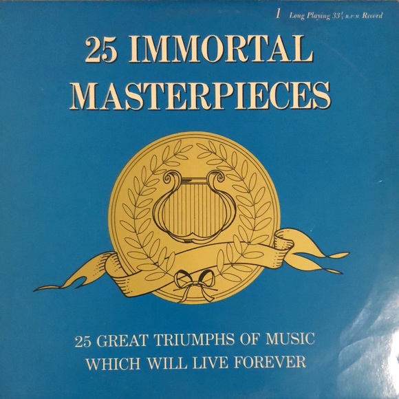 Various Artists 25 Immortal Masterpieces Vinyl Lp - Picture 1 of 9